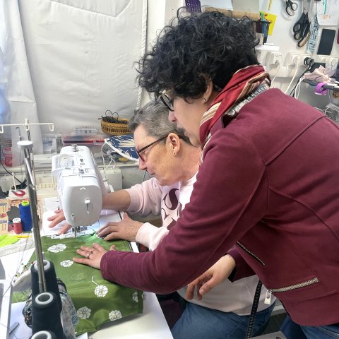 Accompagnement &agrave; la couture