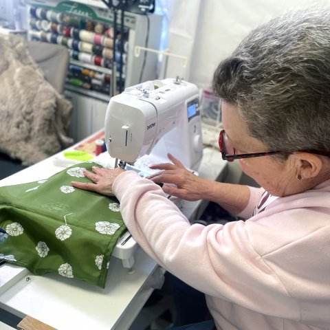 Couture en autonomie sur sa machine